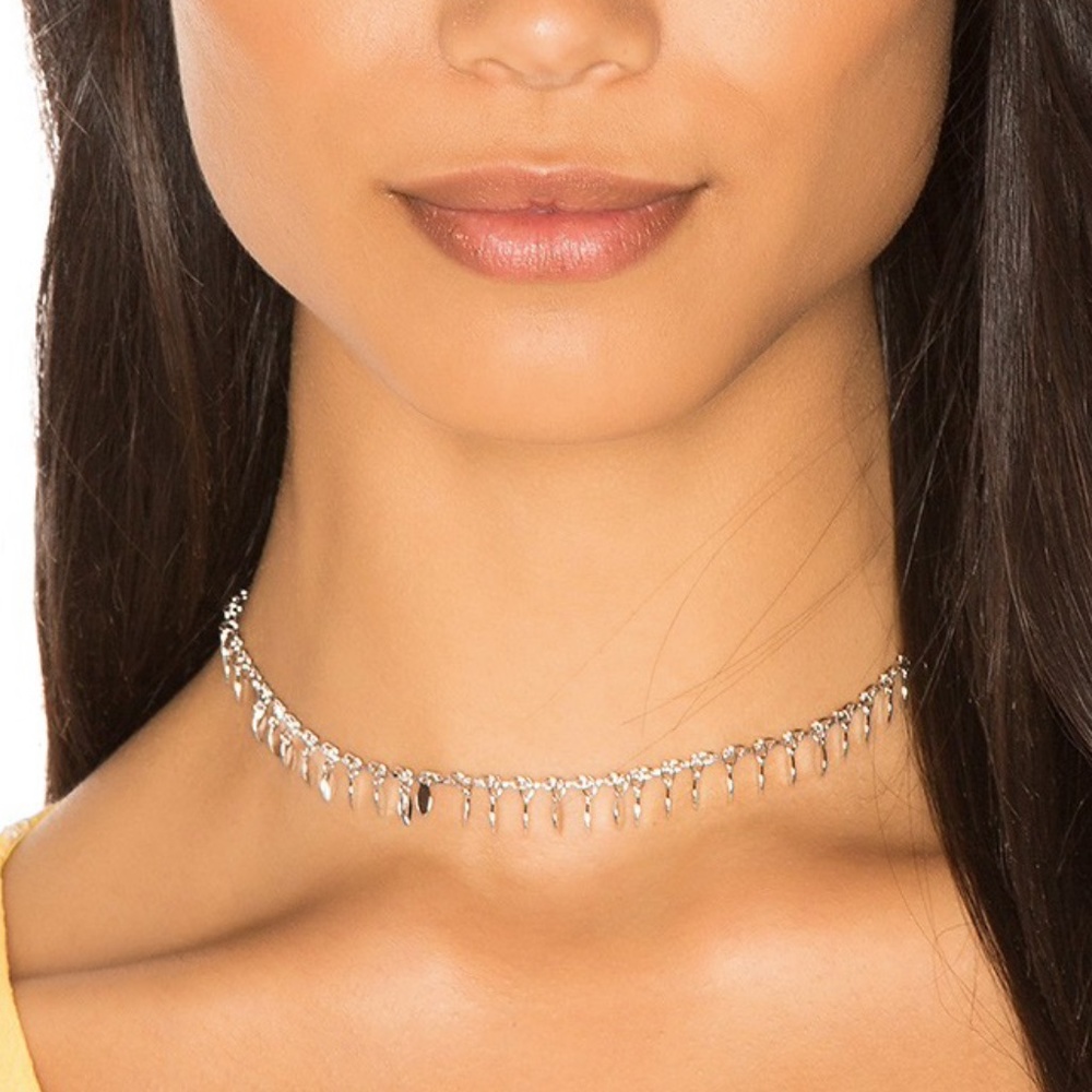 Five and Two Silver Lena Choker